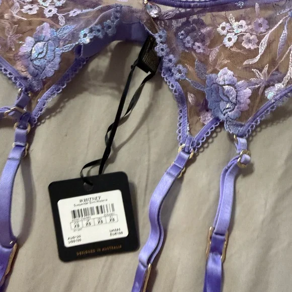 Honey Birdette WHITNEY
Suspender Slim-Wisteria in - Picture 10 of 10